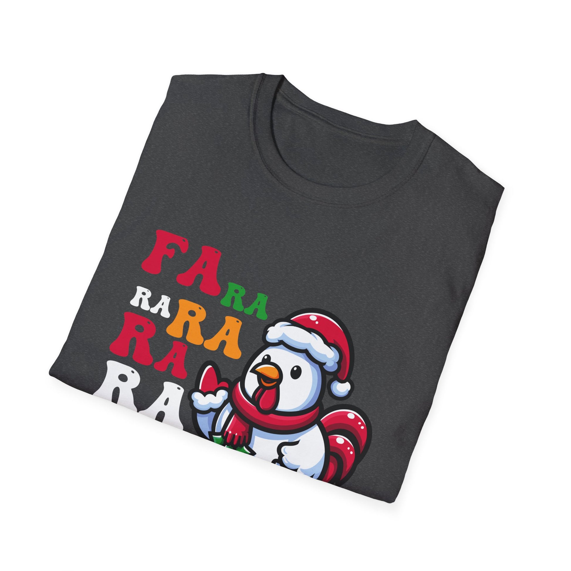 Christmas Chicken Caroling Ugly Christmas Knitted Cardigan Unisex T-Shirt
