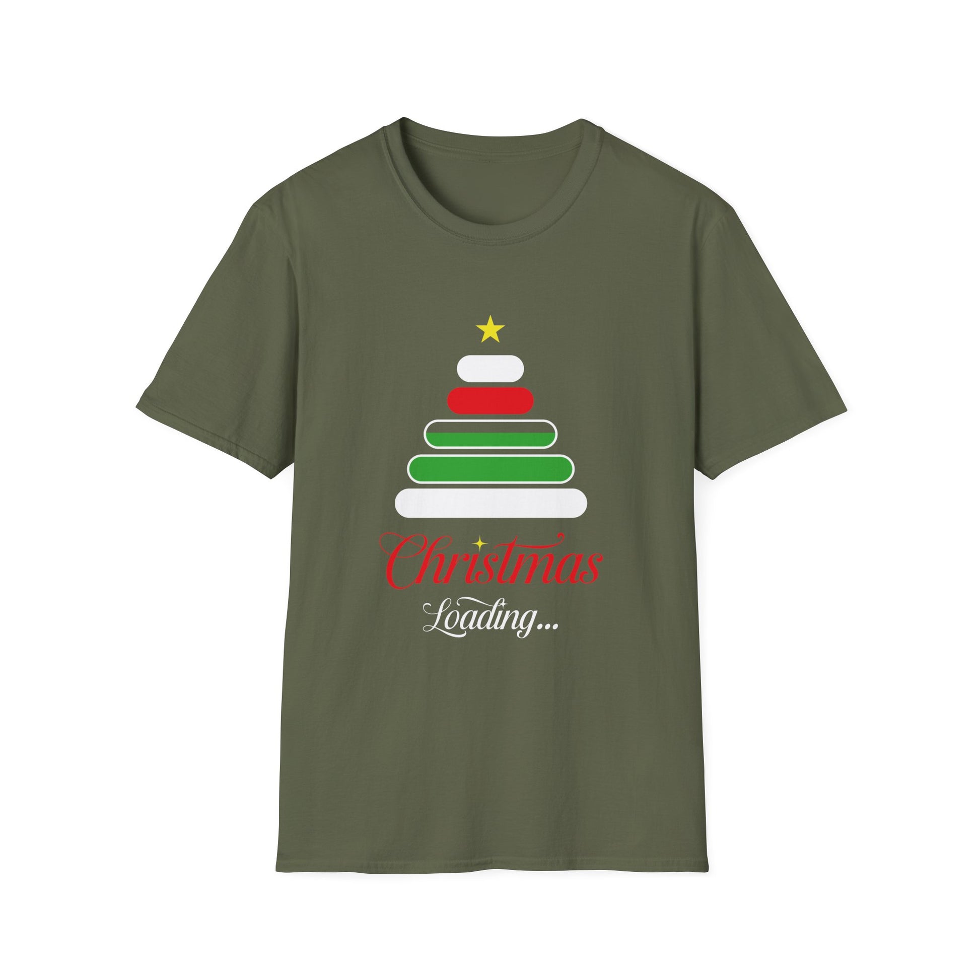 Christmas Loading I Christmas Funny Christmas T-Shirt Unisex T-Shirt