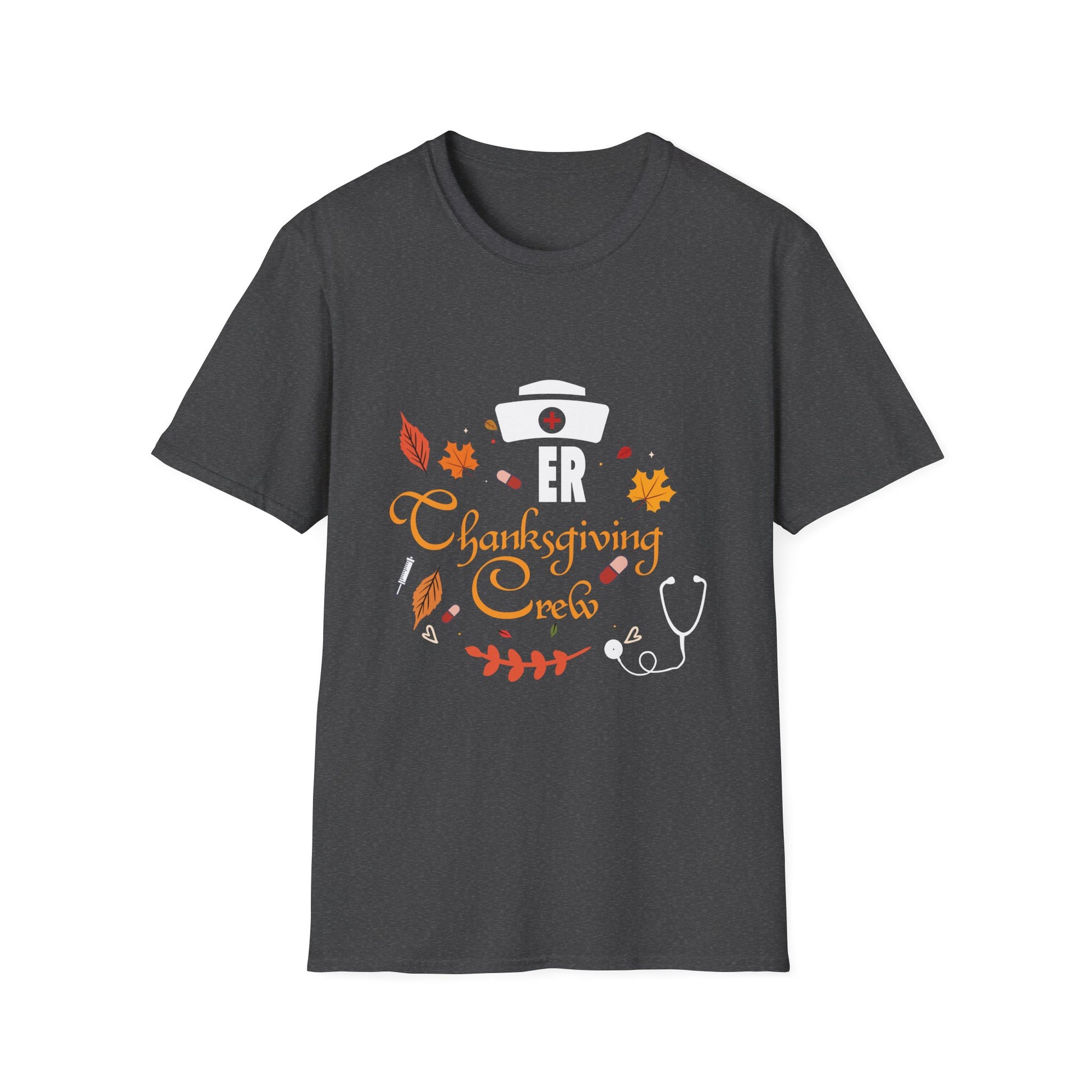 ER Thanksgiving Crew T-Shirt — Nurse/Doctor Holiday Medical Staff Tee  Unisex T-Shirt