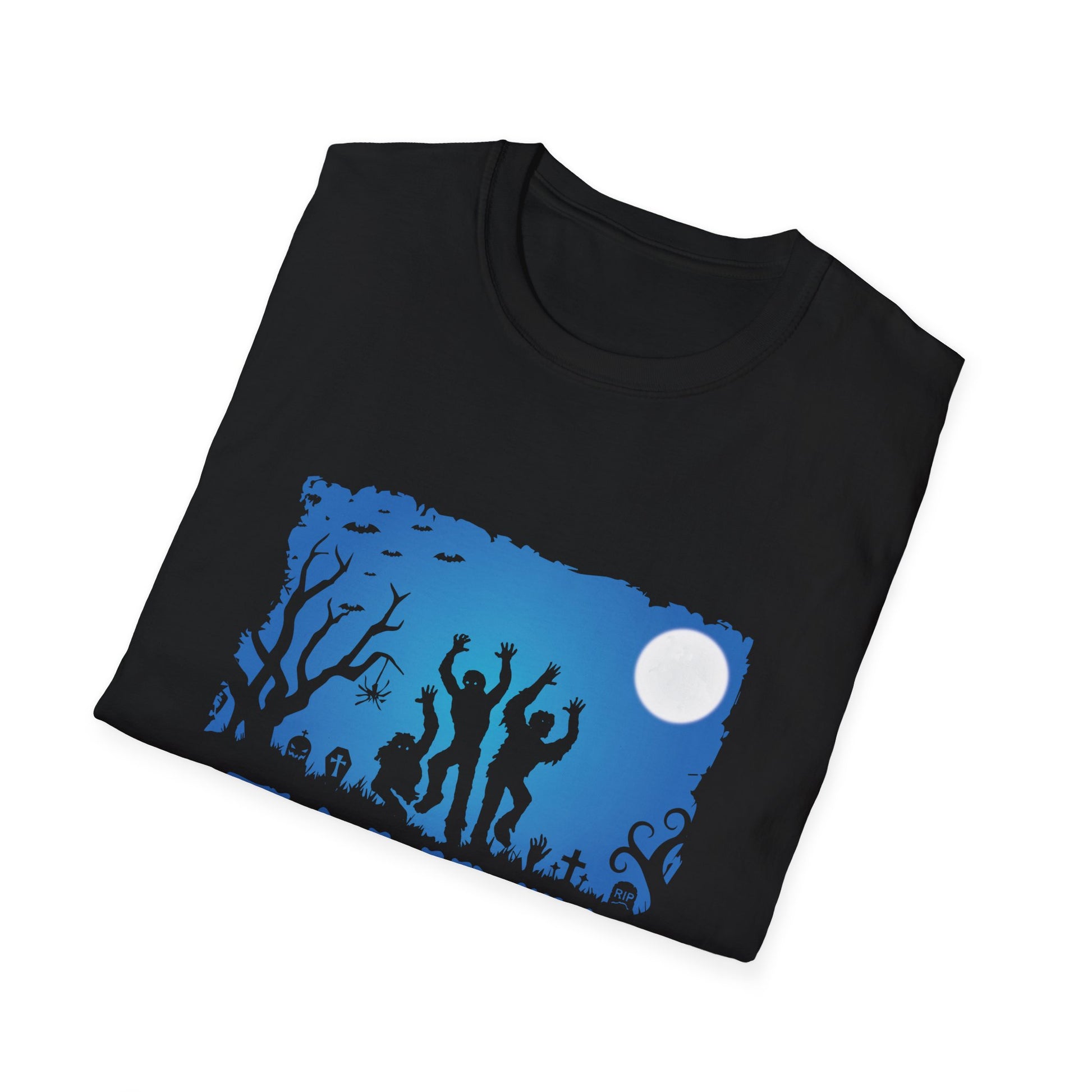 Women Girls Funny Halloween Resting Witch Face T-Shirt-productor-mockup