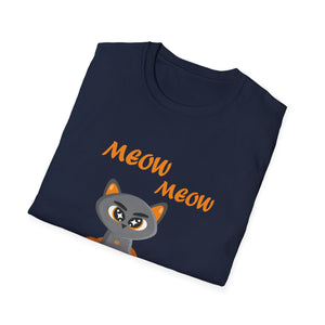 Cat in Pumpkin Halloween T-Shirt — 