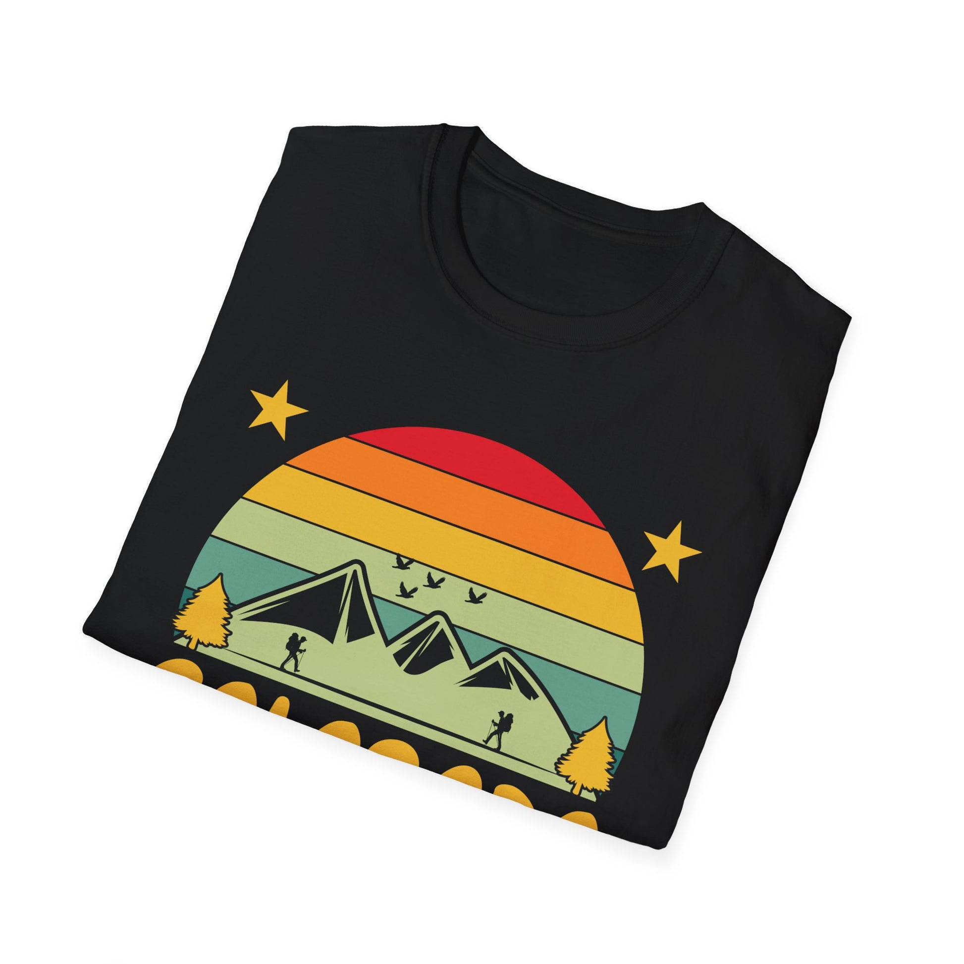 Colorado Retro Mountain T-Shirt — Vintage Sunset State Pride Tee