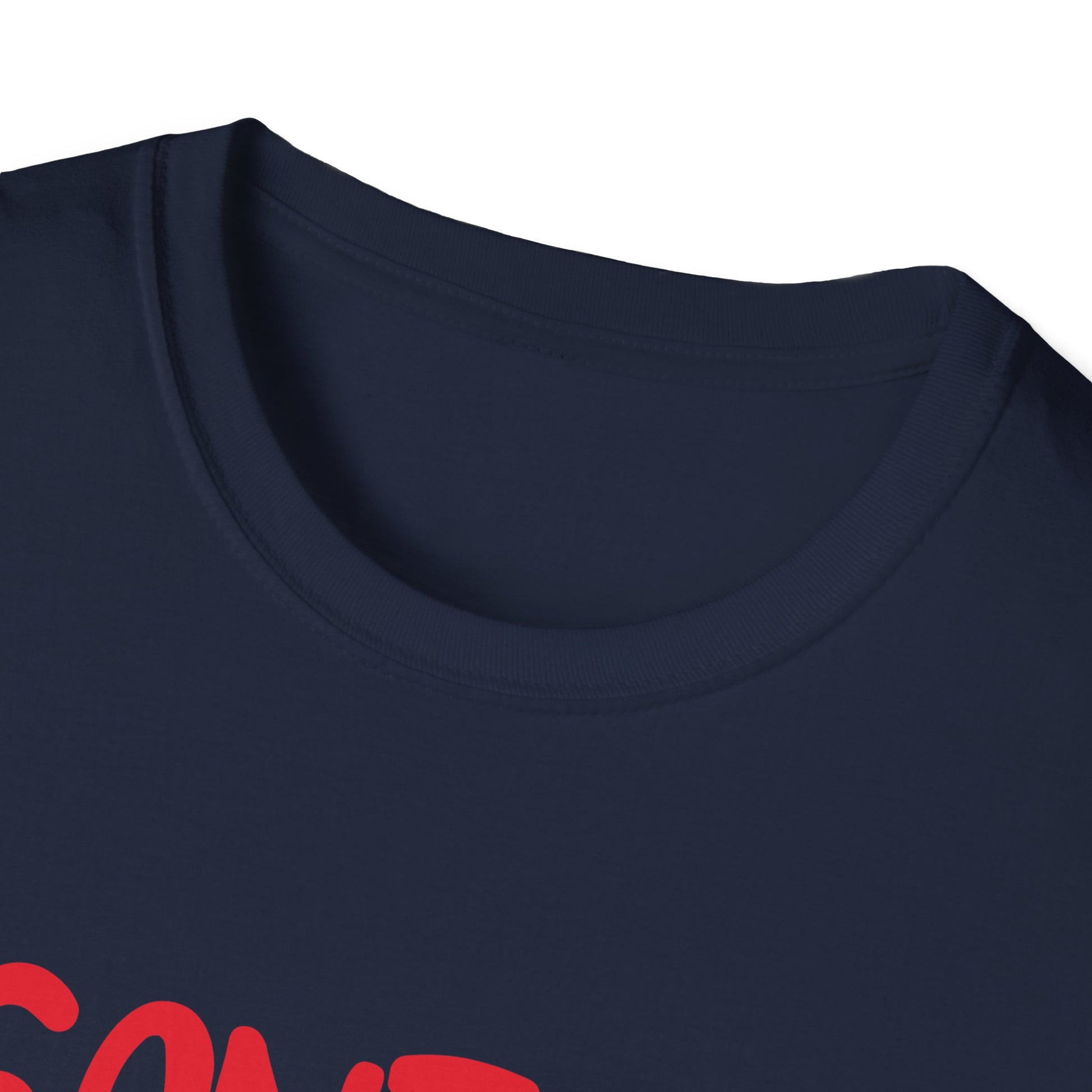 Santa's Favorite T-Shirt — Funny Christmas Tee with Santa in Chimney