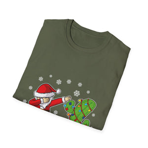 Christmas Dabbing Dance Christmas Dab Dance Santa Unisex T-Shirt