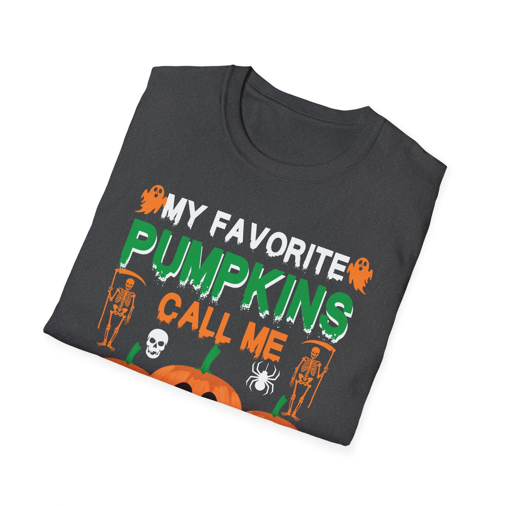 Mawmaw Halloween T-Shirt — "My Favorite Pumpkins Call Me Mawmaw" Pumpkin Grandma Tee