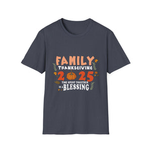 Family Thanksgiving 2024 Thanksgiving Crew Matching  Unisex T-Shirt