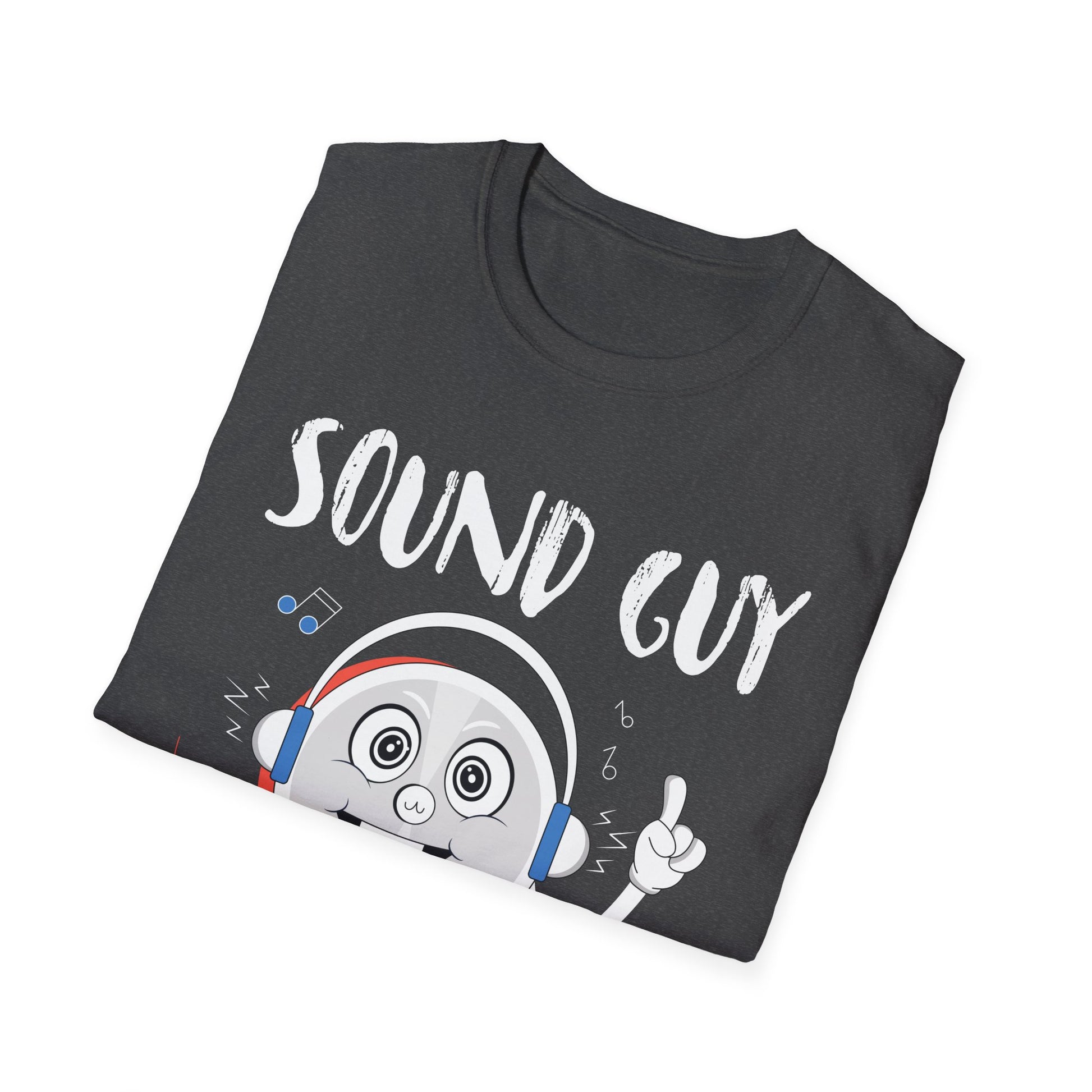 Sound Guy T-Shirt — Funny Audio Engineer Tee with Headphones & Mixer