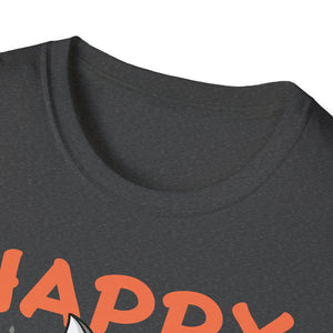 Happy Halloween Husky T-Shirt — Cute Spooky Dog Pumpkin Tee