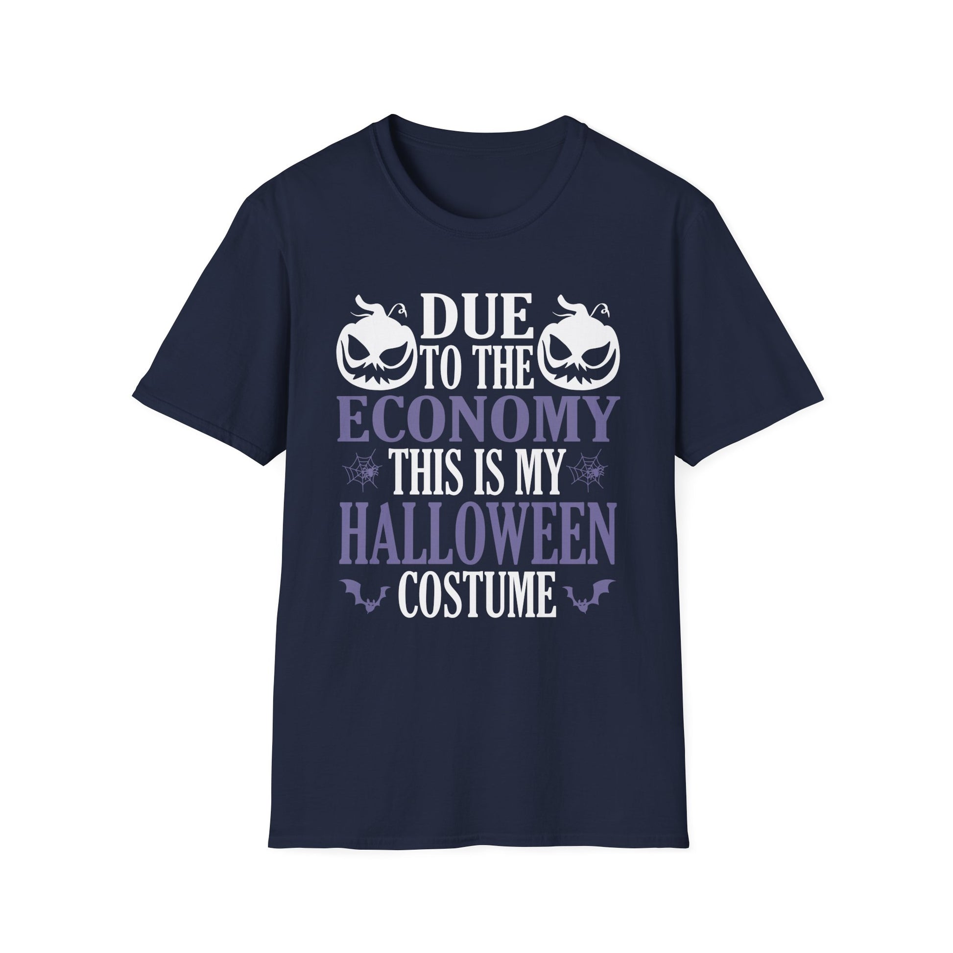 Halloween Costume T-Shirt — "Due to the Economy, This Is My Halloween Costume"