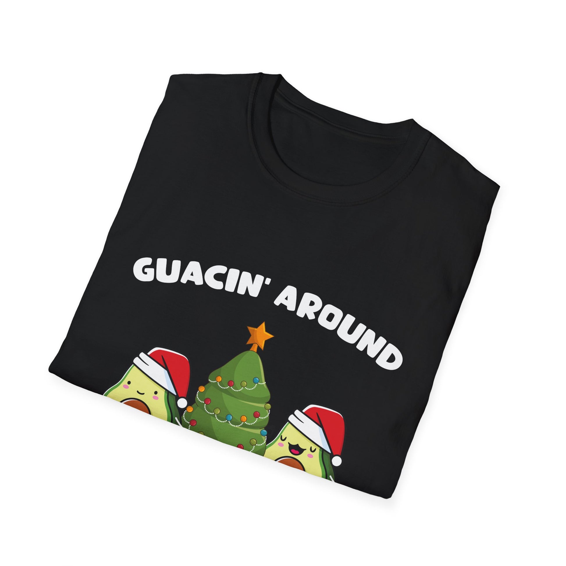 Guacin' Around the Christmas Tree T-Shirt — Funny Avocado Holiday Tee