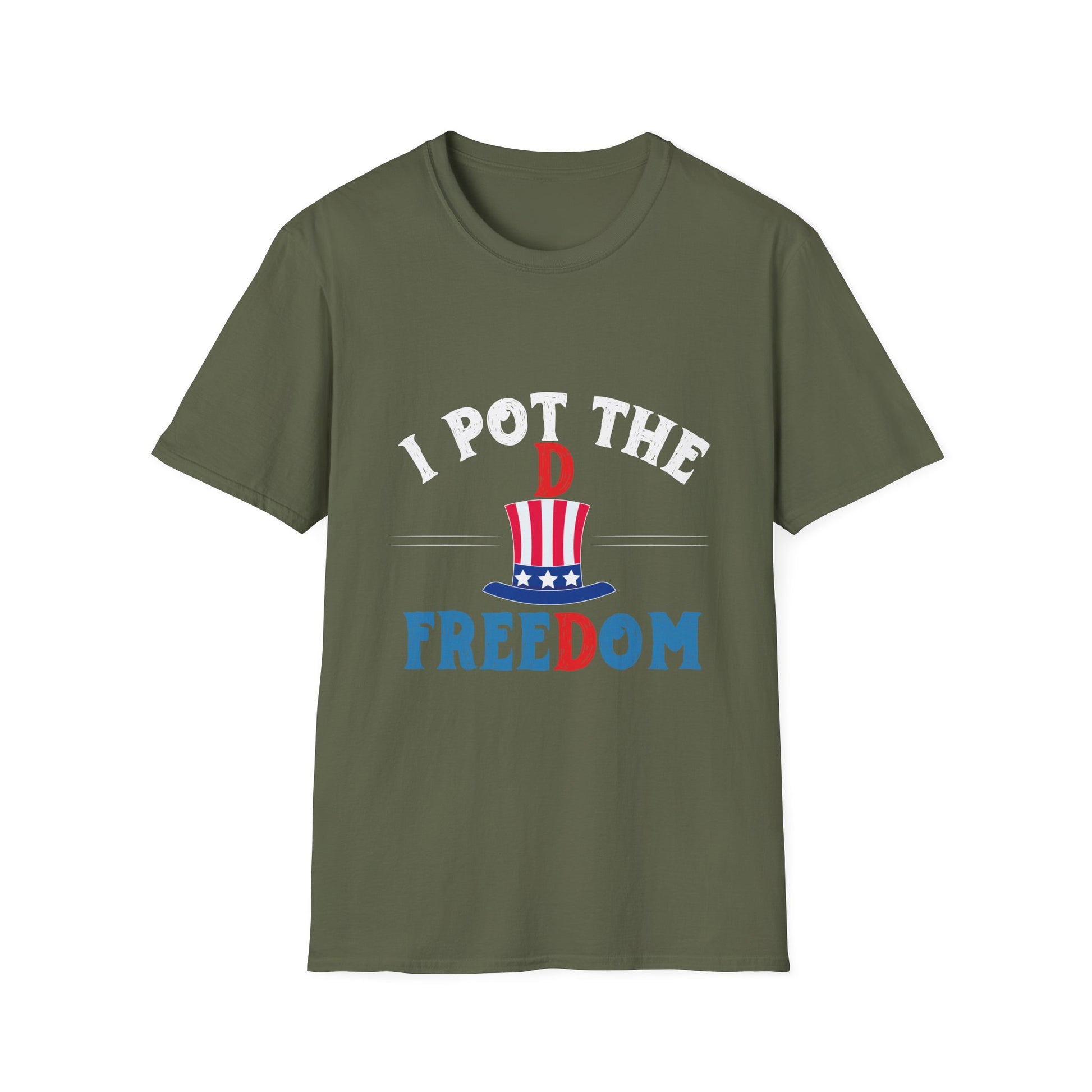 I Pot the D Freedom T-Shirt – Patriotic 4th of July Funny BBQ Tee