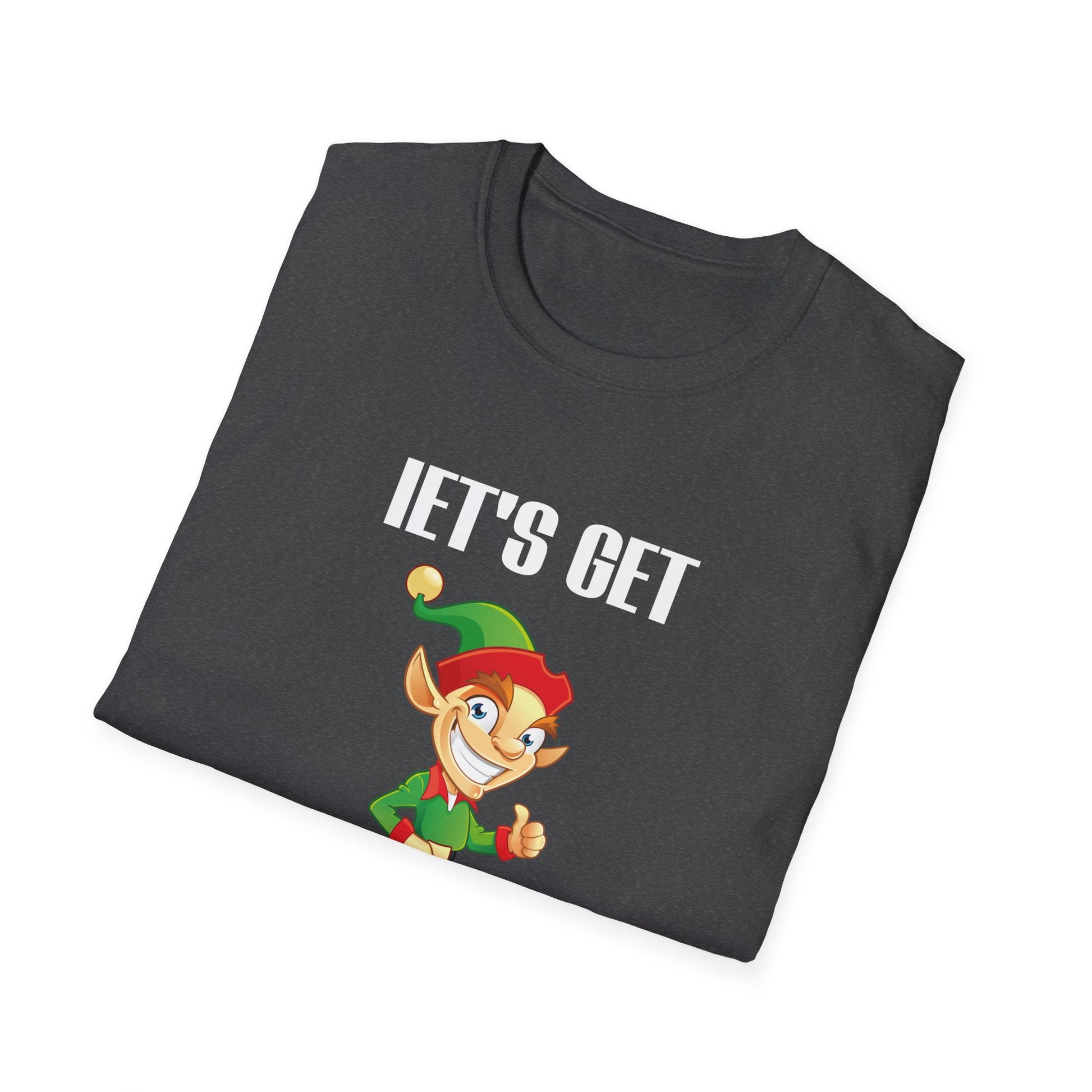Christmas Elf Santa Ugly Christmas Unisex T-Shirt