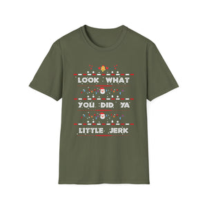 Santa Face Retro Sunglasses Christmas Xmas Men Women Kids T-Shirt-productor-mockup