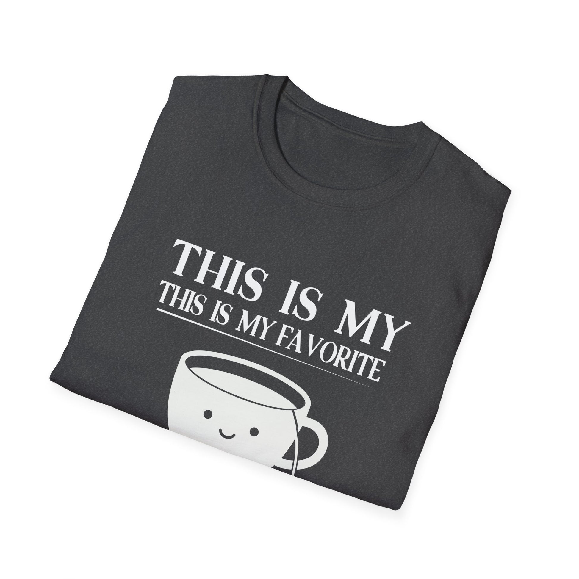 Funny Tea Shirt T-Shirt — "This Is My Favorite Tea Shirt" Cute Tea Cup Tee