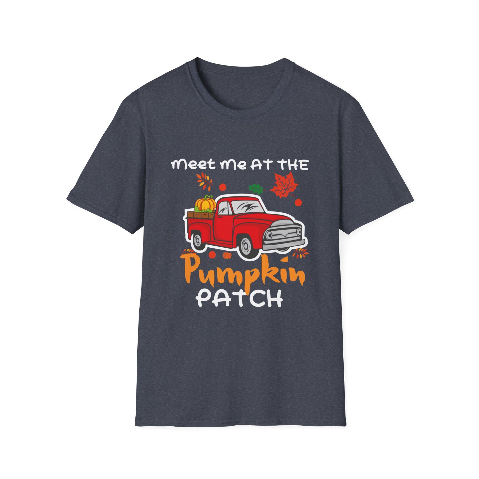 Meet Me at the Pumpkin Patch T-Shirt — Red Truck Fall Harvest Tee  Unisex T-Shirt