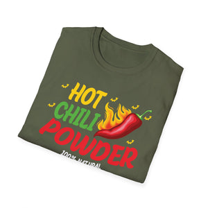 Hot Chili Powder Graphic Tee — Spicy Pepper Vintage-Style T-Shirt