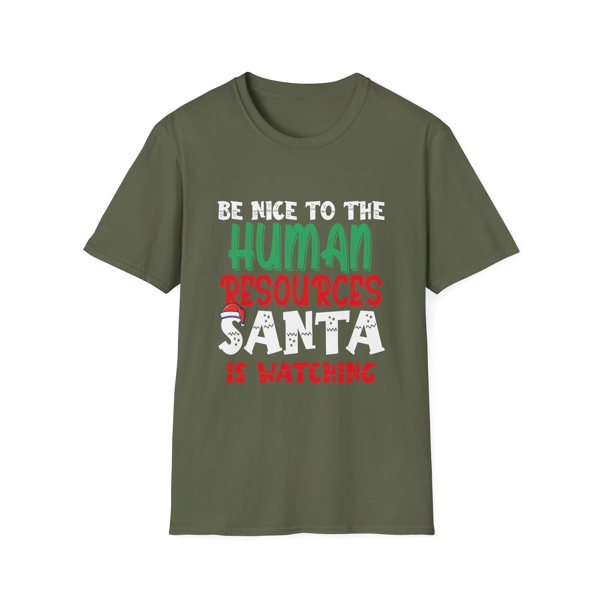 HR Christmas Human Resources Christmas Santa Xmas Ugly Unisex T-Shirt