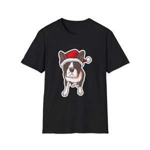 Christmas French Bulldog Outfit Santa Christmas Unisex T-Shirt