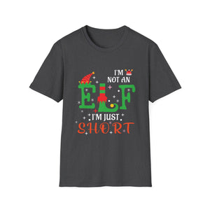 Elf Short Funny Christmas T-Shirt – 
