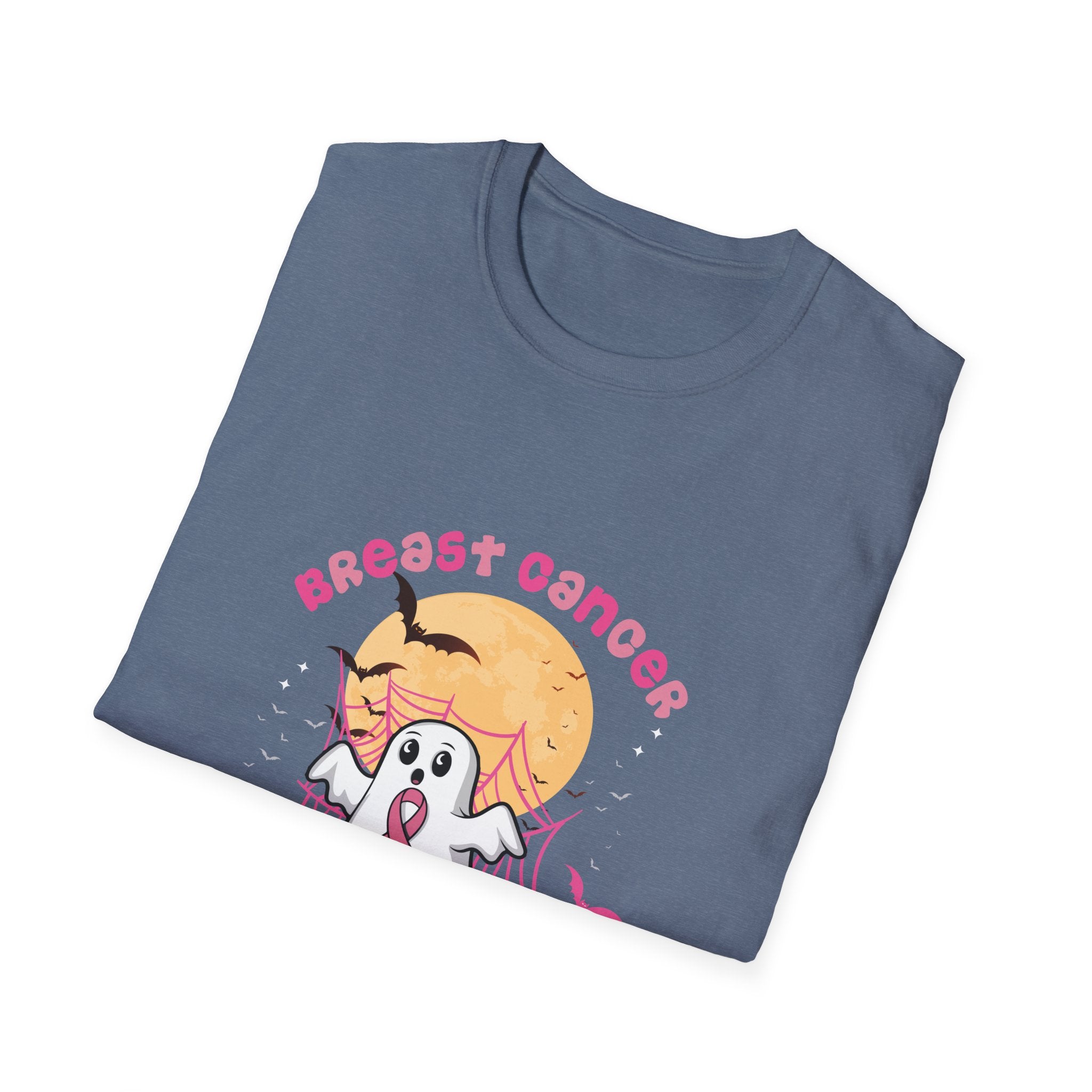 Breast Cancer Is Boo Sheet Halloween Breast Cancer Awareness Unisex  Tee,