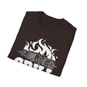 Grill Master T‑Shirt — Patriotic BBQ Grillmaster Tee