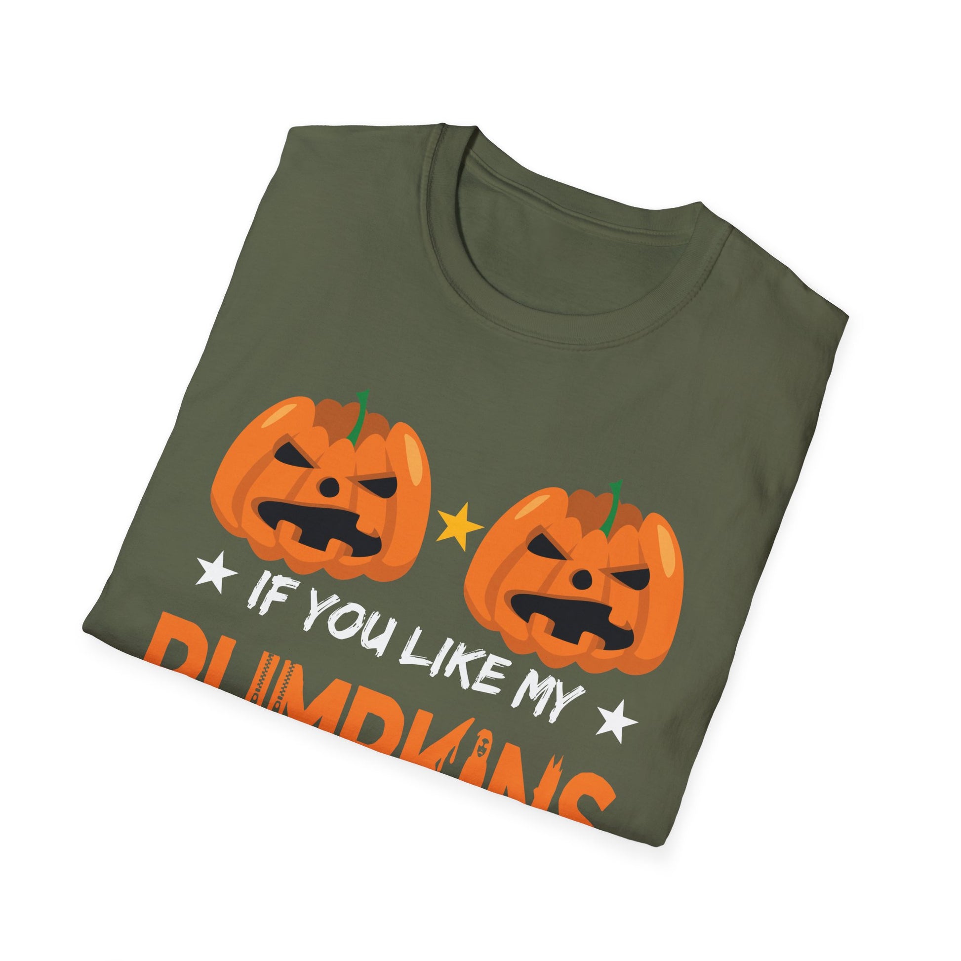 Pumpkin Pie Halloween T-Shirt — "If You Like My Pumpkins You Should See My Pie"