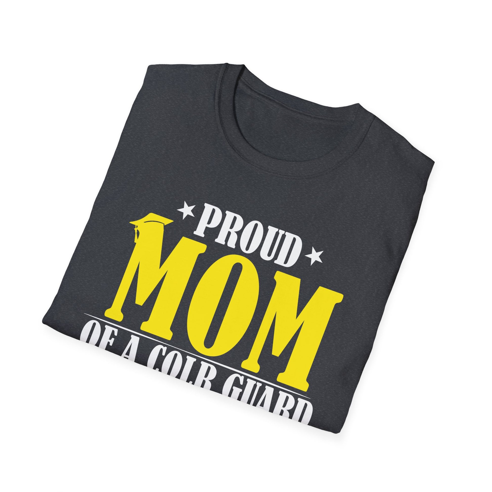 Color Guard Senior Mom Class of 2025 Graduation funny Mom Unisex T-Shirt