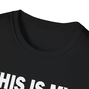 Funny Halloween Shirt Joke Inflation Halloween Costume  Unisex Softstyle T-Shirt