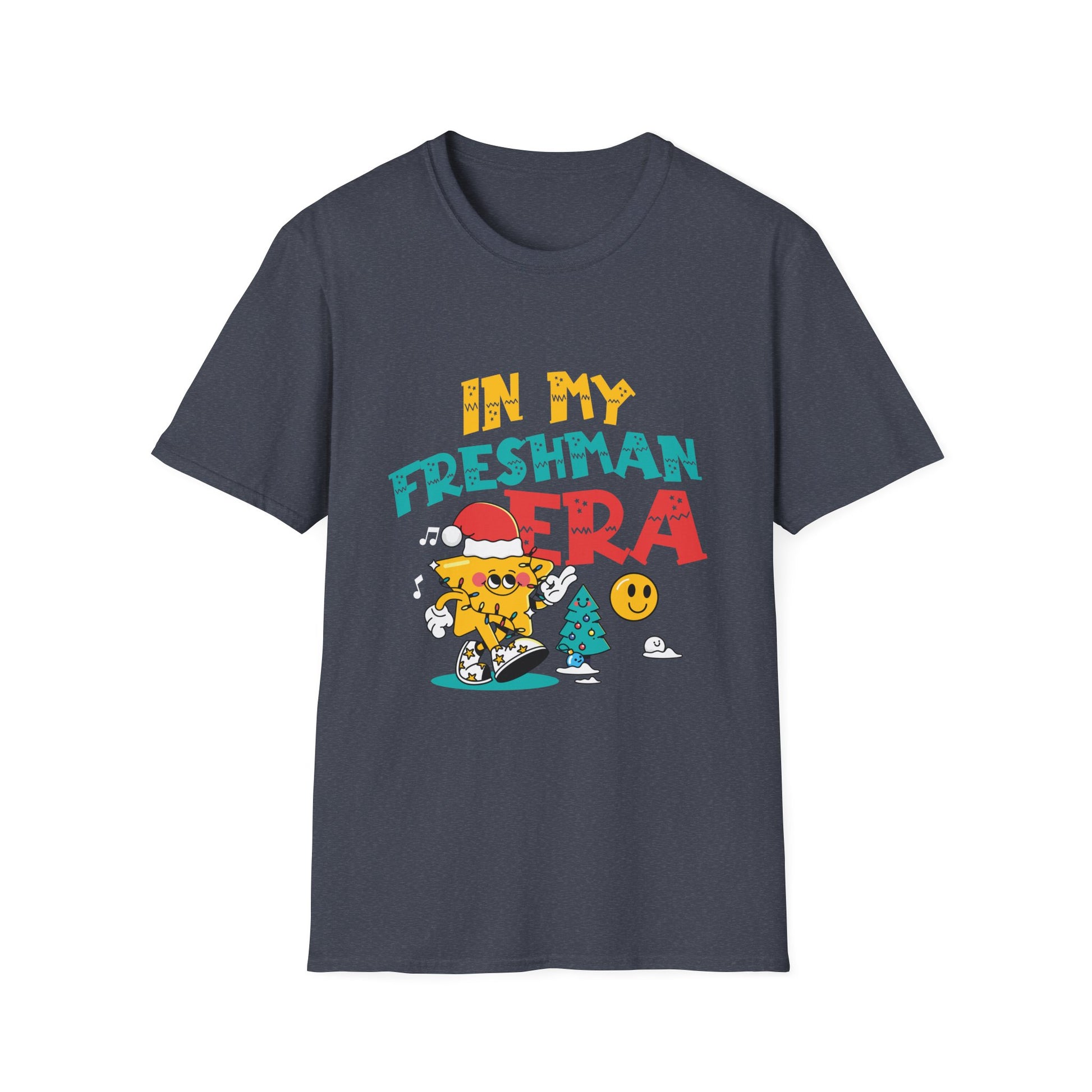In My freshman Era Groovy Christmas 9th grade Student Unisex T-Shirt