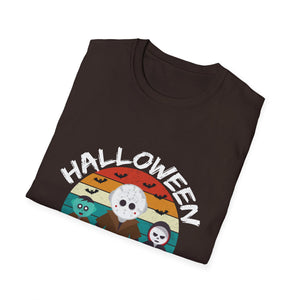 Halloween Squad T-Shirt — Cute Retro Horror Characters Tee
