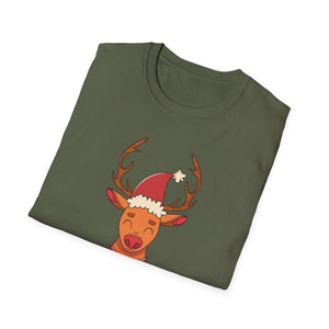 Christmas Reindeer T-Shirt — Merry Christmas Holiday Tee