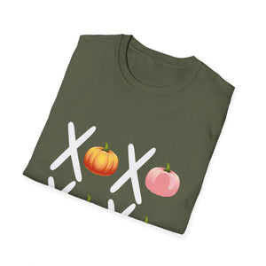 Pumpkin XOXO Fall T-Shirt — Cute Autumn Pumpkin Emoji Tee