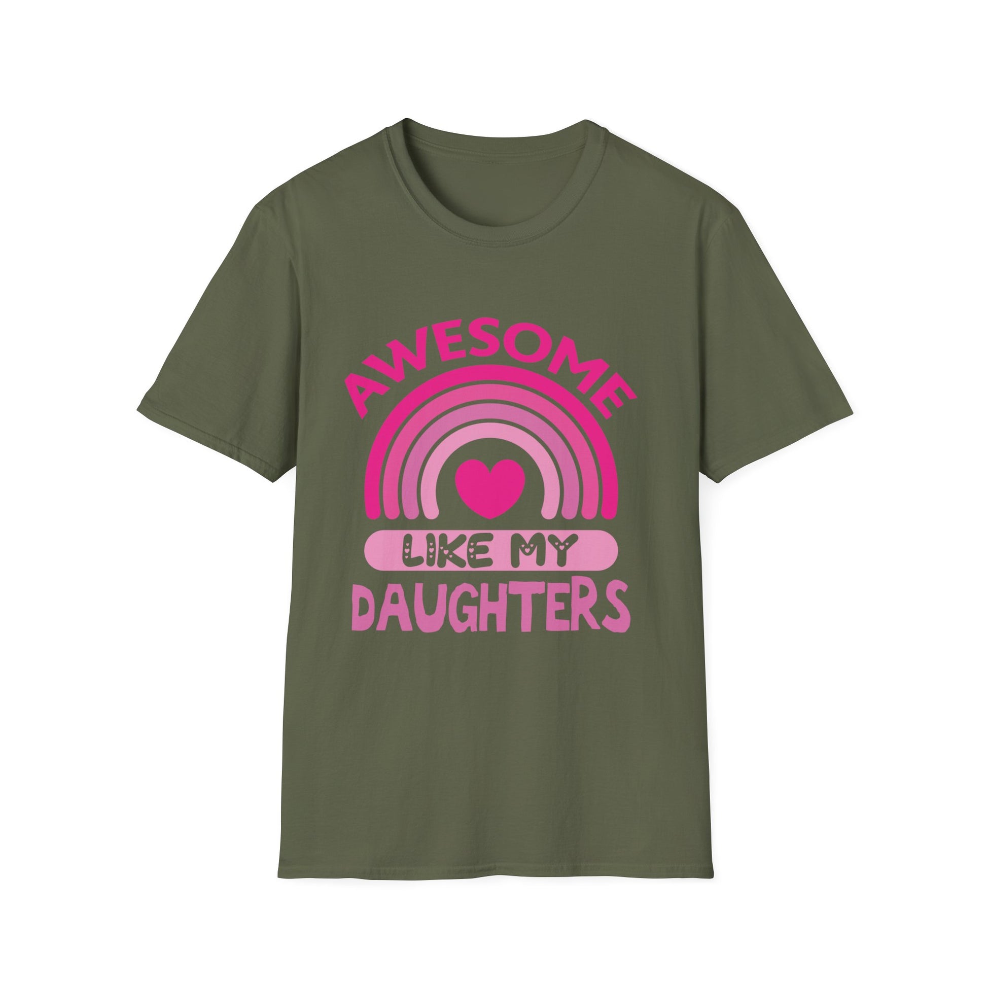 Awesome Like My Daughters T-Shirt — Funny Dad/Mom Pride Gift