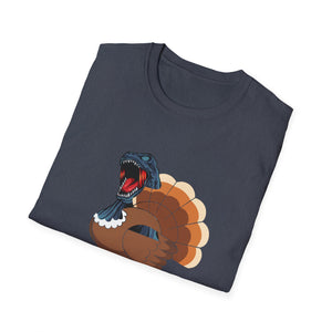 Gobblezilla Unisex Softstyle T-Shirt - Fun Thanksgiving Tee