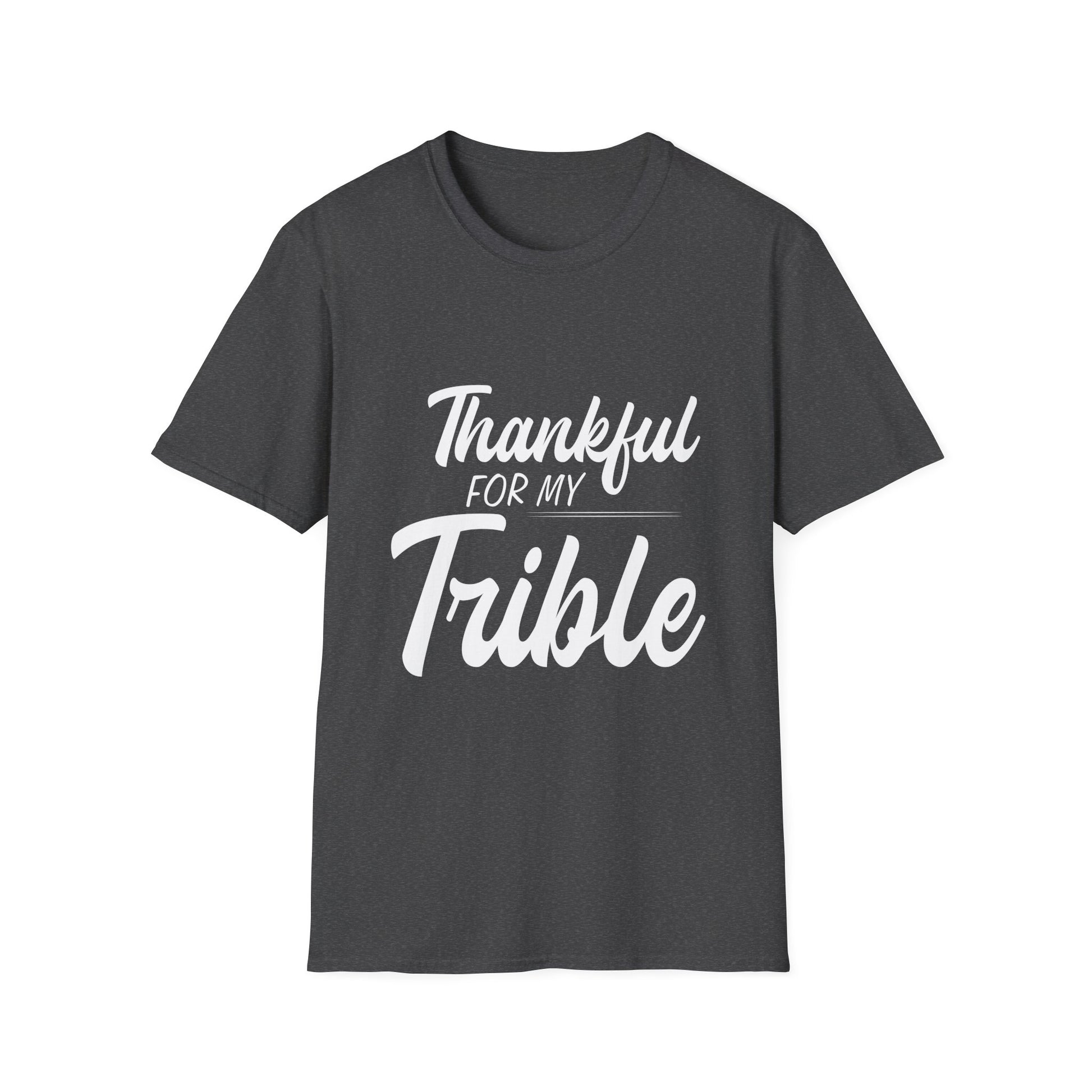 Thankful for My Tribe T-Shirt — Family Thankful Thanksgiving Tee