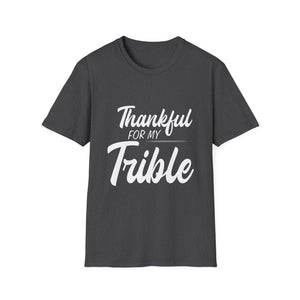 Thankful for My Tribe T-Shirt — Family Thankful Thanksgiving Tee