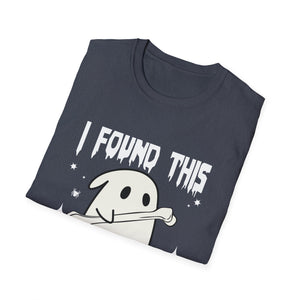 I Found This Humerus Pun Joke Humorous Halloween Costume Unisex T-Shirt