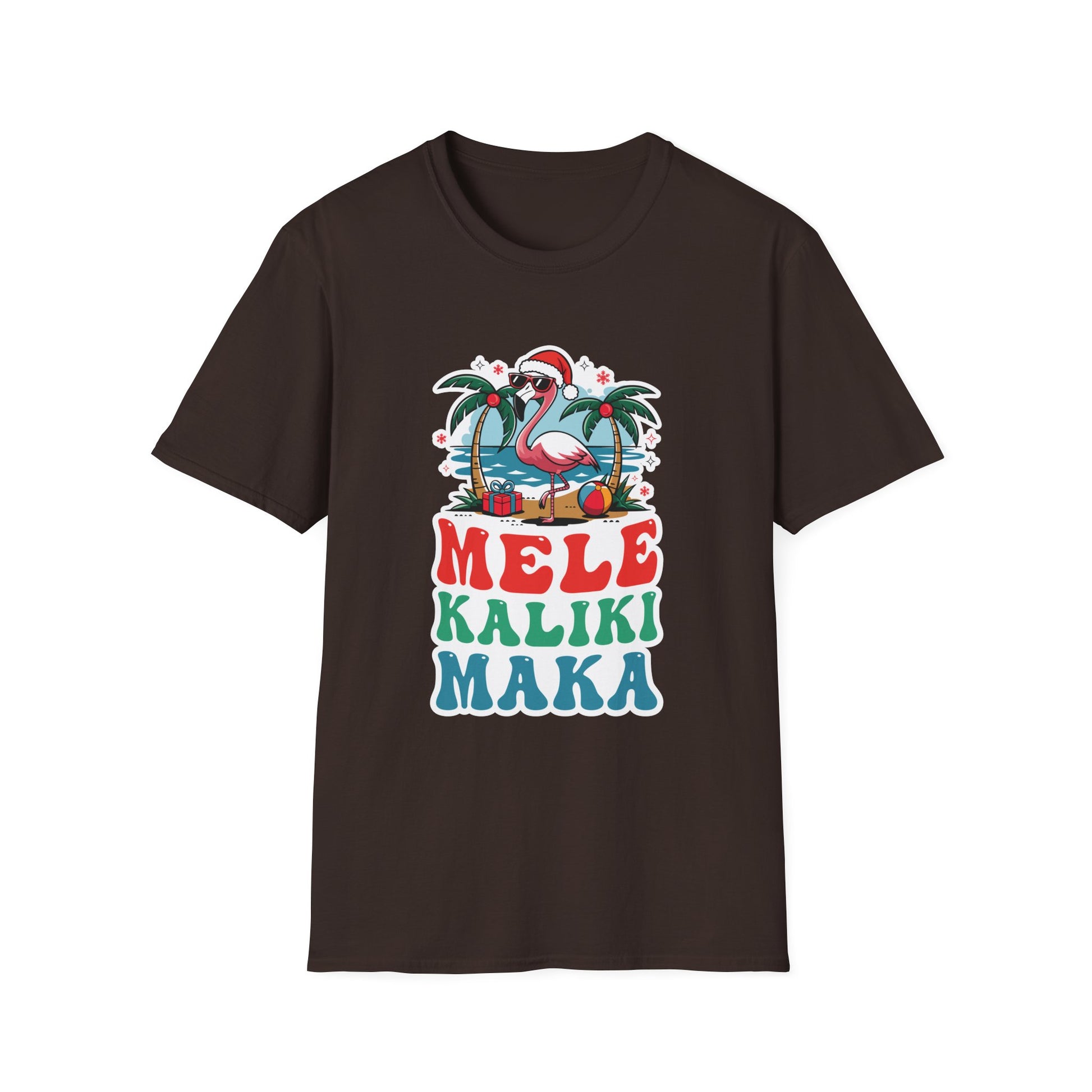 Mele Kalikimaka Shirt For Women Hawaiian Hawaii Christmas T-Shirt