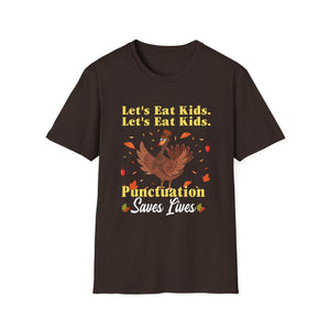 Punctuation Saves Lives T-Shirt — 
