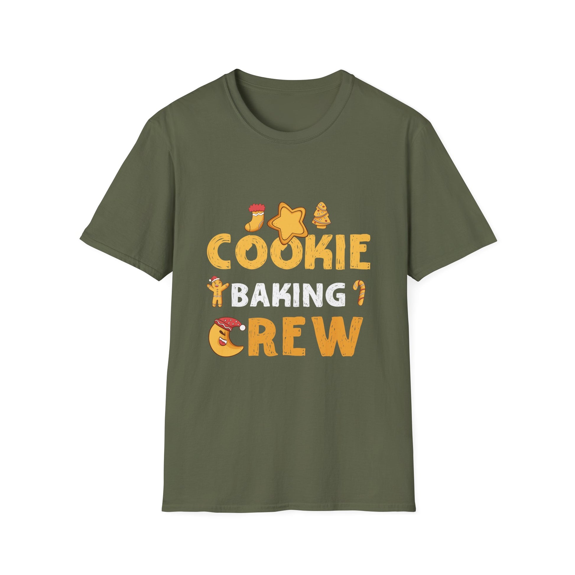 Christmas Cookie Baking Crew Gingerbread Christmas Unisex T-Shirt