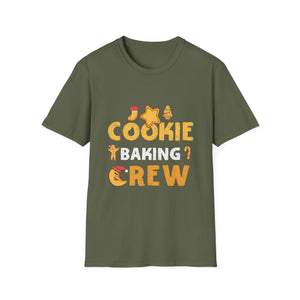 Christmas Cookie Baking Crew Gingerbread Christmas Unisex T-Shirt