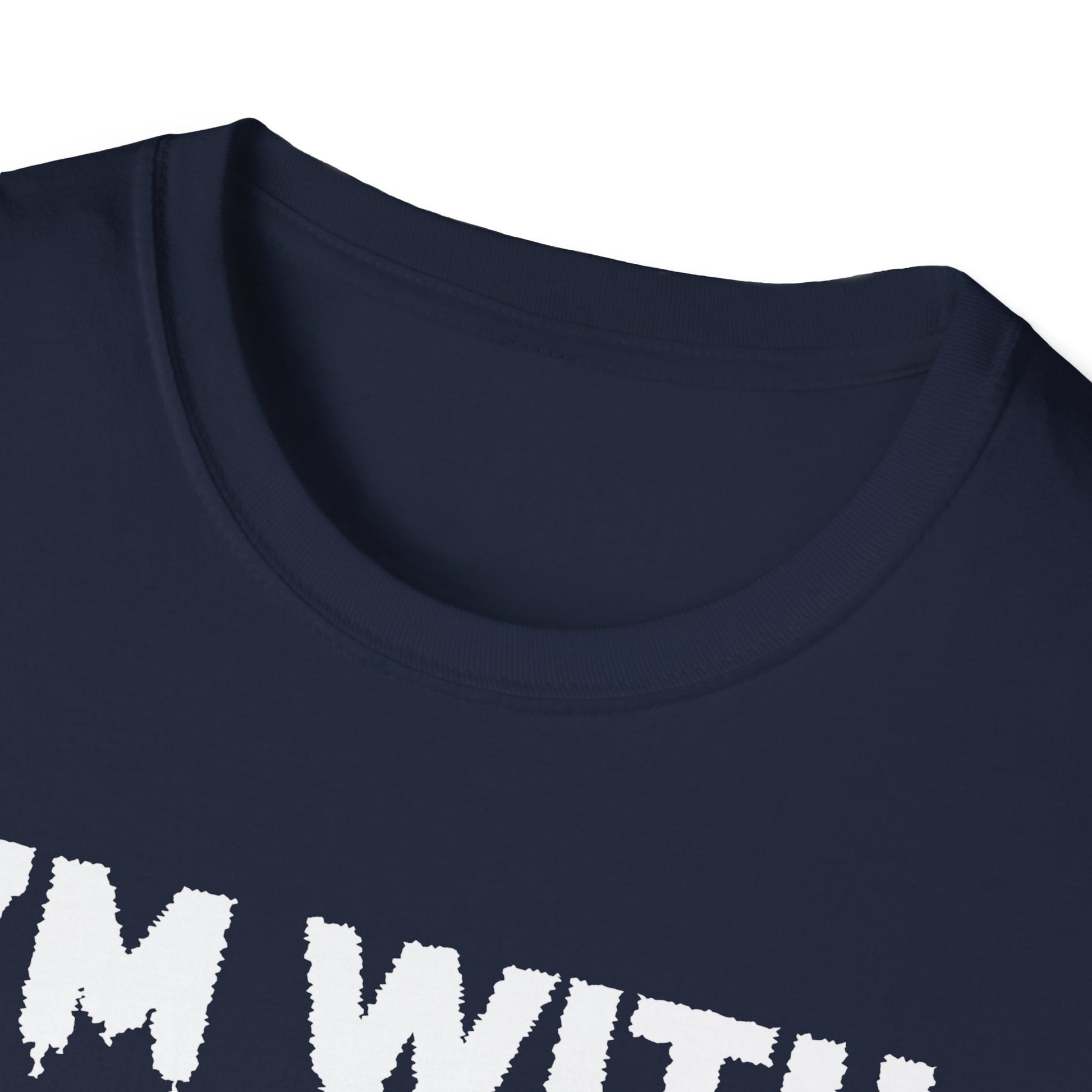 I'm With The Witch T-Shirt — Halloween Witch Arrow Graphic Tee