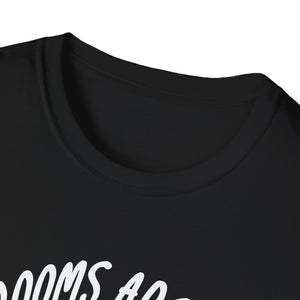 Witch Riding Horse T-Shirt – “Brooms Are For Amateurs” Retro Sunset Halloween Tee