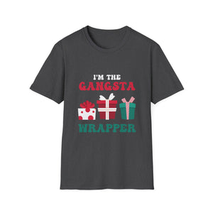 Christmas I_m The Gangsta Wrapper Christmas Unisex T-Shirt
