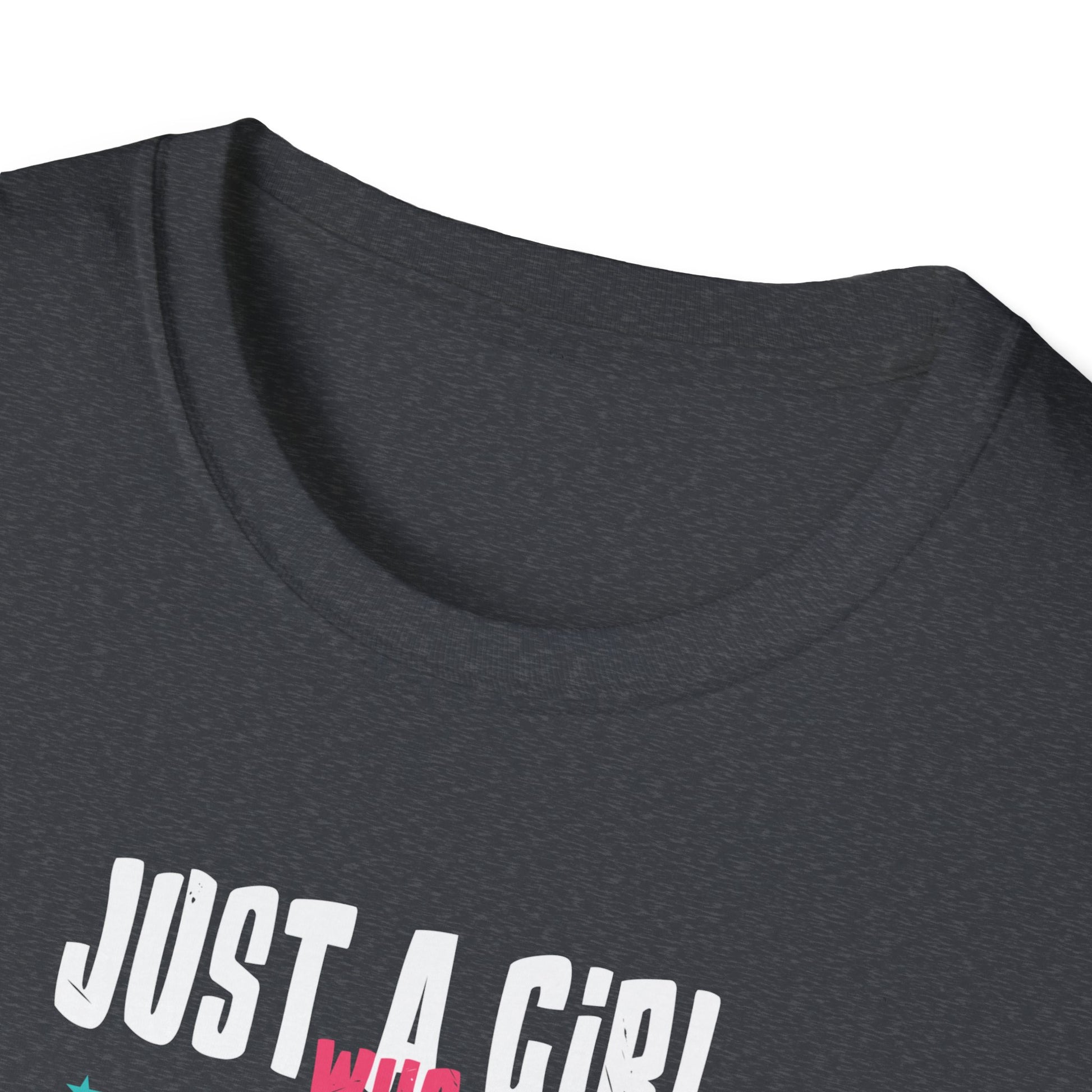 Just A Girl Who Loves Anime And K-Pop African American Afro Unisex T-Shirt