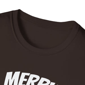 Merry Woofmas T-Shirt — Cute Santa Dog Christmas Tee
