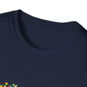 The Christmas Alphabet Has Noel - Christmas Pun Unisex Softstyle T-Shirt