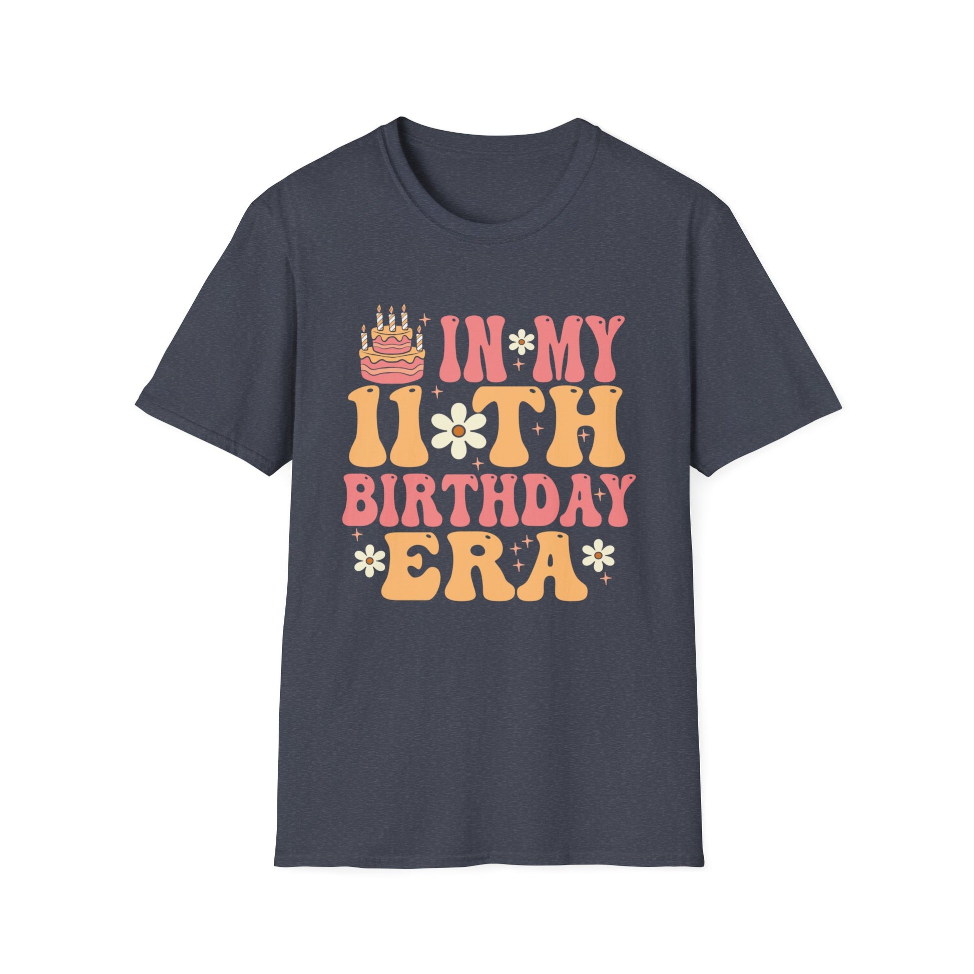 In My 11th Birthday Era Girl Gifts Eleven Bday 11 Year Old Unisex T-Shirt