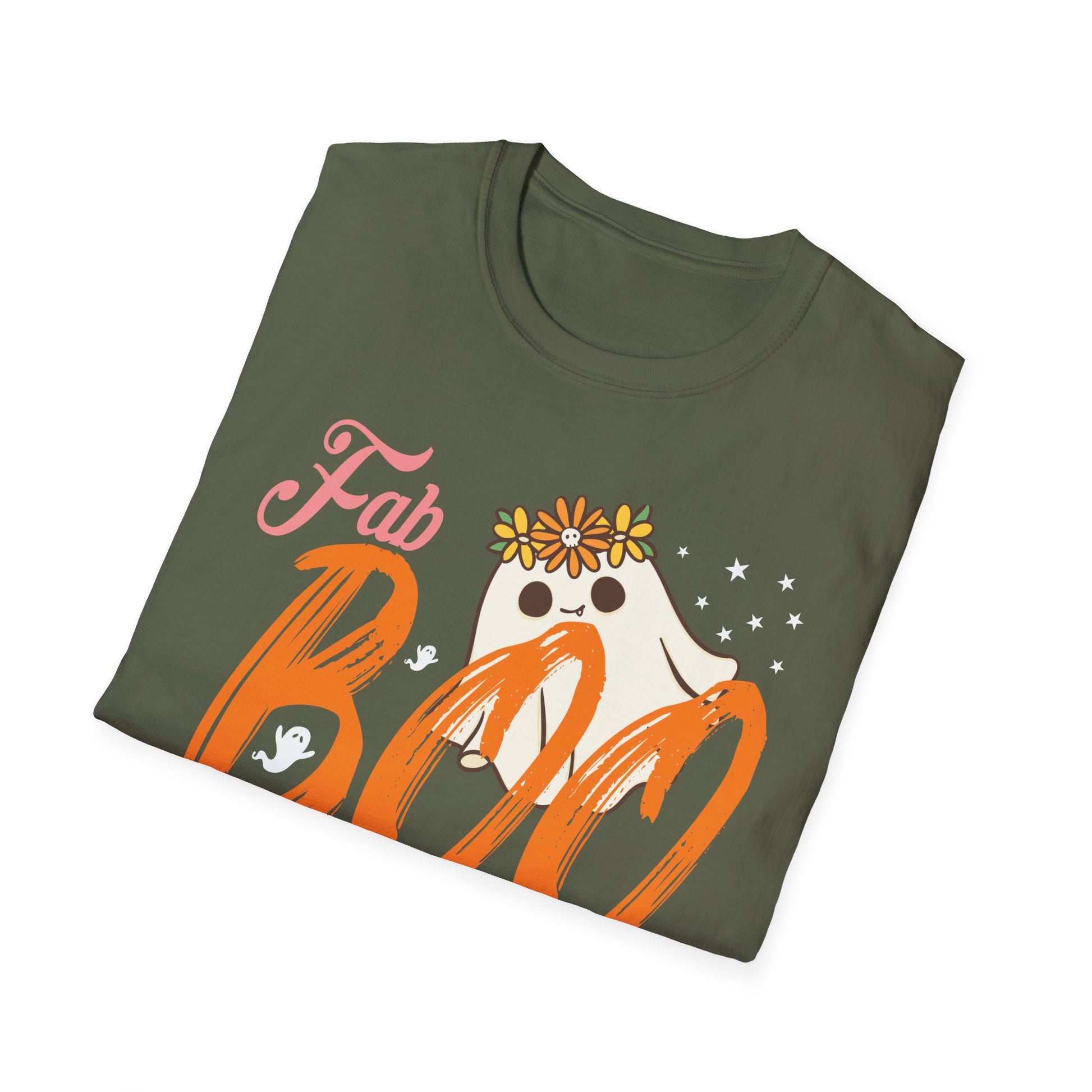 Fab BOO-lous Sped Para T-Shirt — Halloween Ghost Special Education Teacher Tee