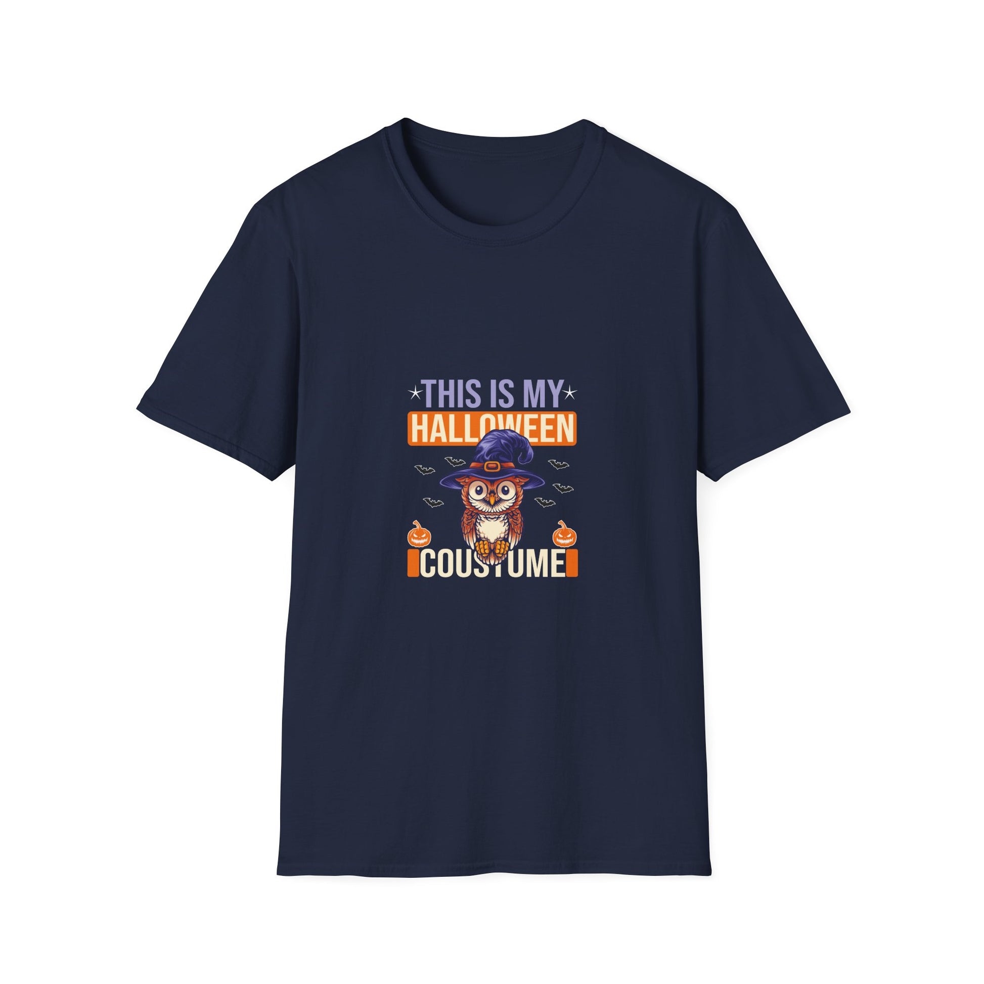 Halloween Owl T-Shirt – "This Is My Halloween Costume" Cute Witch Hat Tee